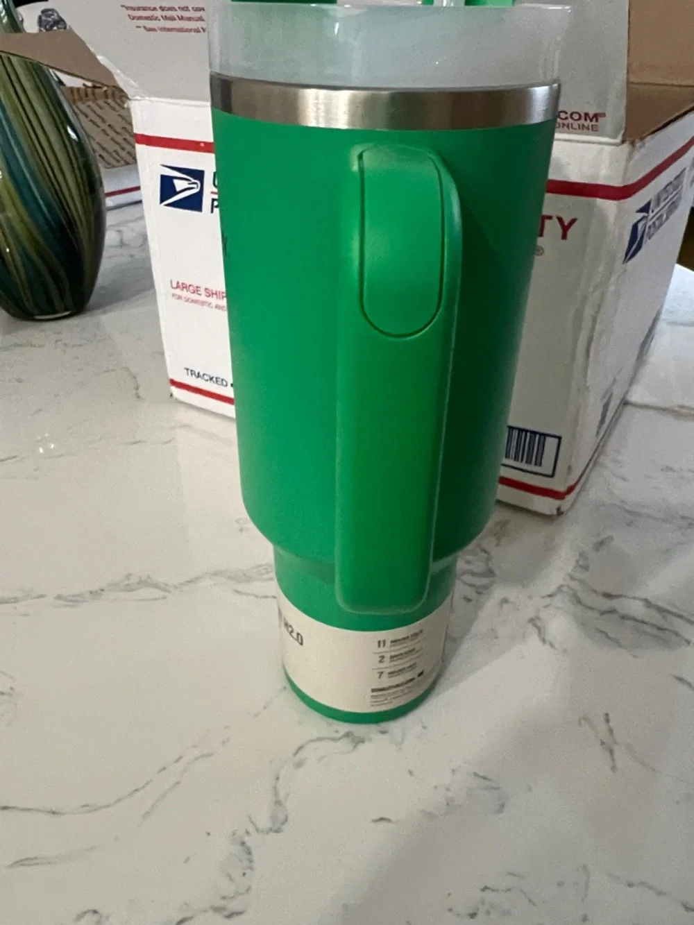 Stanley Green Insulated Travel Mug with Handle - Picture 6 of 6